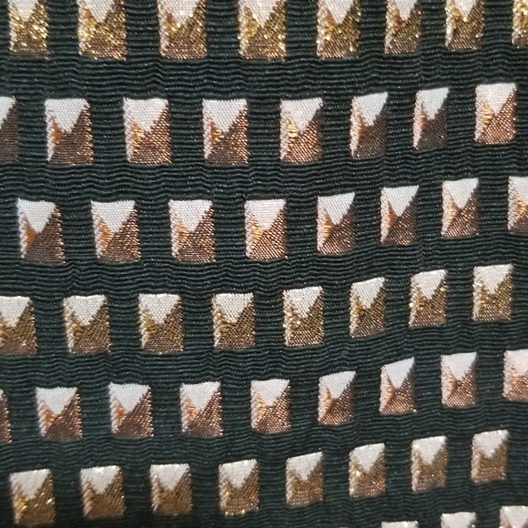 NWT River Island 🇬🇧 metallic patterned miniskirt - Picture 3 of 10